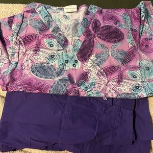 3 set of scrubs